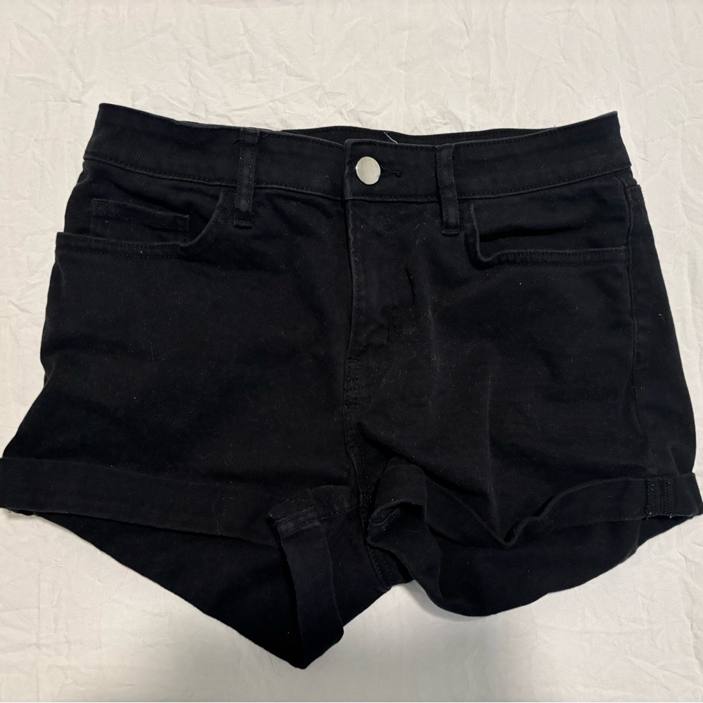 Black Women's Denim Shorts